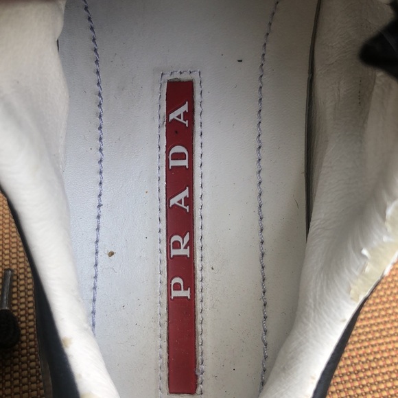 Authentic Prada Black Sneakers size 36.5 - Picture 10 of 10